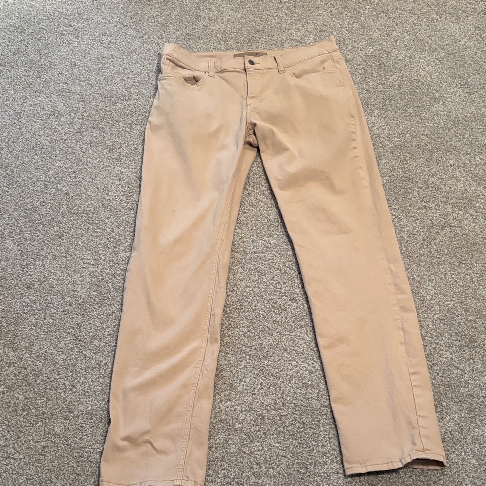 Joe's Jeans Beige Cotton Pants